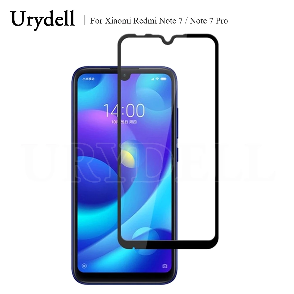 

For Xiaomi Redmi Note 7 Shockproof Tempered Glass For Xiaomi Redmi Note 7 Pro Screen Protectors Full Protection Film note7 Glass