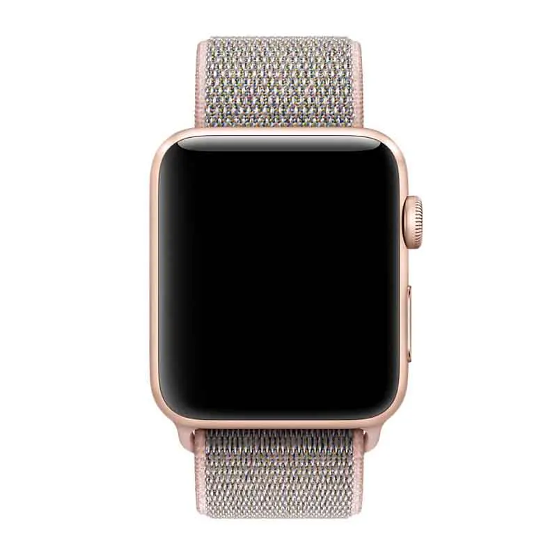 Ремешок на запястье для Apple Smartwatch Band спортивные часы серии 4/3/2/1 наручных часов iwatch 38 мм 42 мм мягкий нейлон браслет смарт-браслет аксессуары