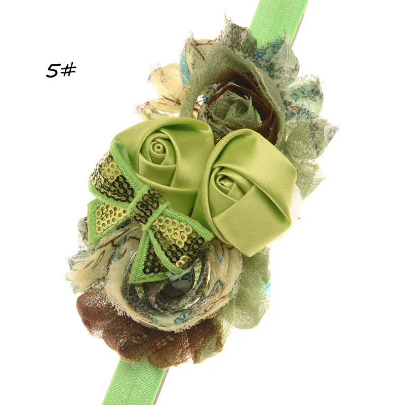 1 шт. красивый ободок с цветочной формой аксессуары DIY цветочные полосы в винтажном стиле для фотосъемки праздничный ободок