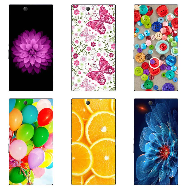 

Case Cover for Sony Xperia Z Ultra XL39h C6802 C6833 C6806 Colorful Para Soft TPU Back Covers Animal Cell Phone Cases Coque