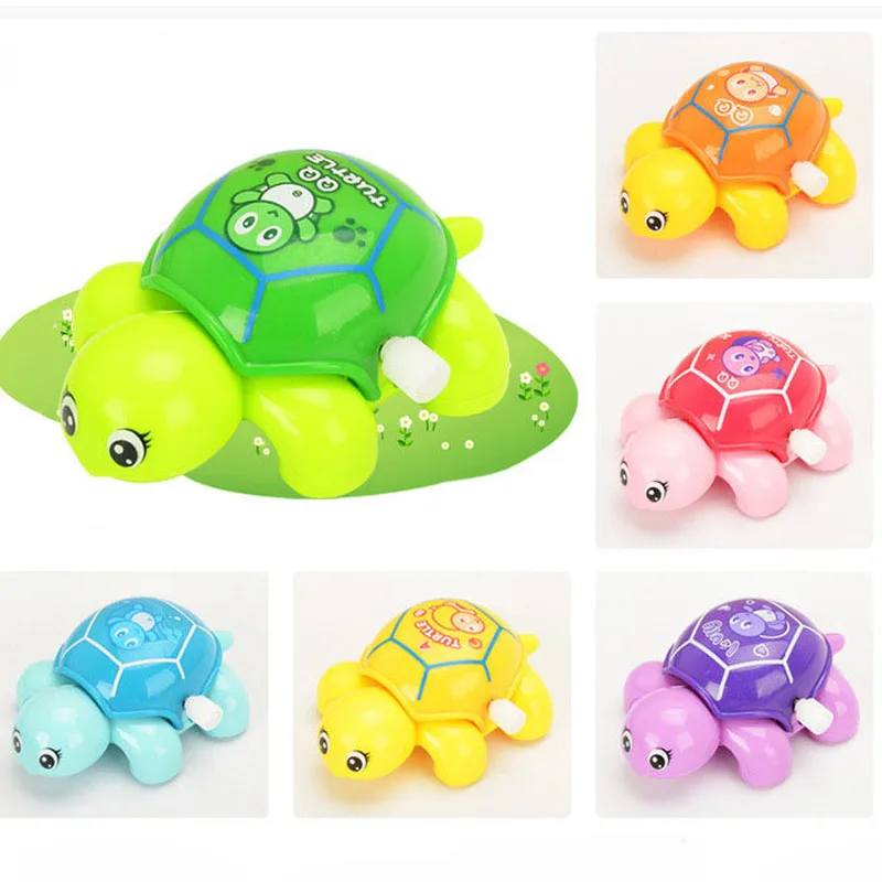 

New Small tortoise Toy with Clockwork Rotating Fun Interactive Toy To Train Children Ability Parent Child Interaction Doll