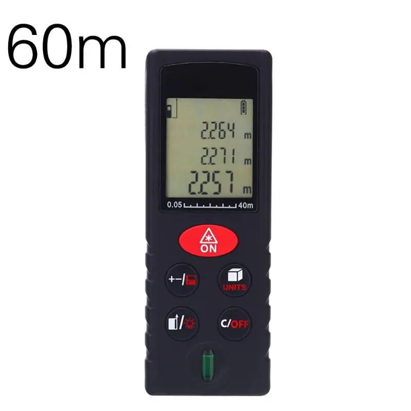 

60m Mini Handheld Digital Rangefinders Laser Distance Meter Range Finder Laser Measure Tool