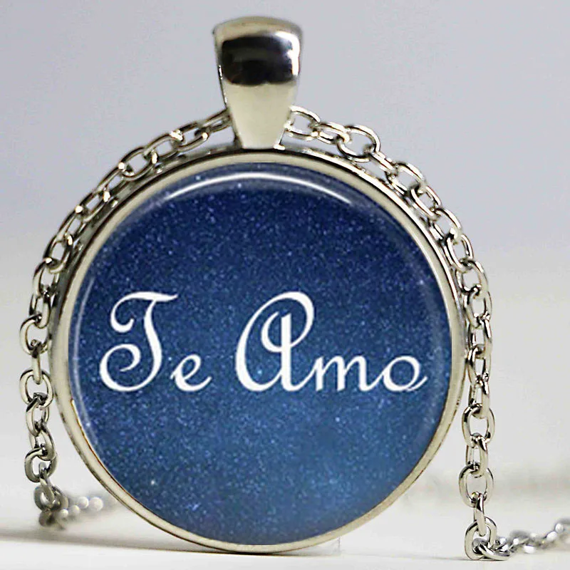 newhotIloveyounecklaceTeAmocolarvalentinelovequotenecklace