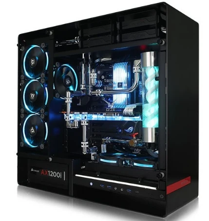 I9 7900X 32G роскошный настольный ПК с системой водяного охлаждения|computer desktop pc|desktop