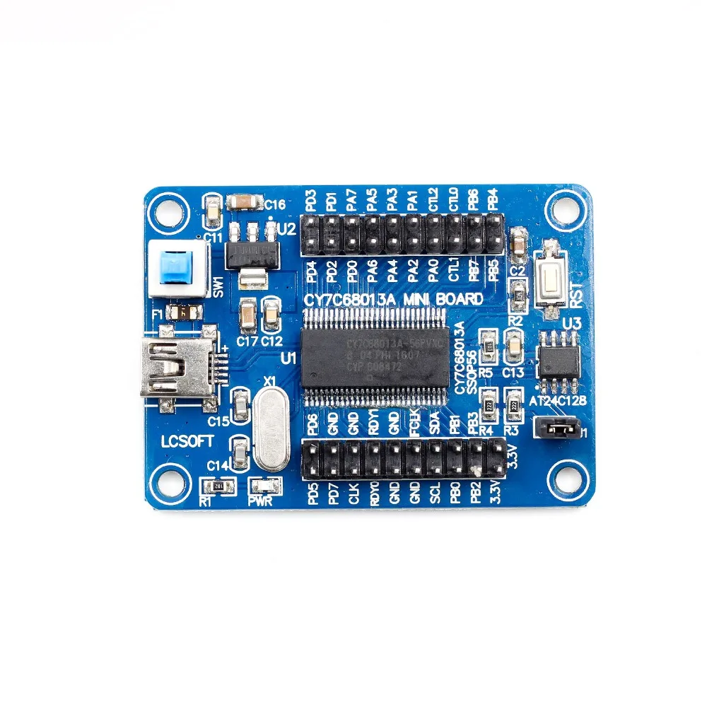 USB логический анализатор параметров FX2LP CY7C68013A основная плата + исходный