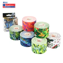 Kindmax Печать Красочная кинезиологическая лента спортивная лента 5 см* 5 м