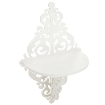 

JEYL Filigree Style Wall shelf Shabby Chic Wall shelf Wallboard country house white