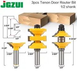 3 шт. 1/2 "хвостовик вход и Межкомнатная дверь Ogee совпал R & S фреза