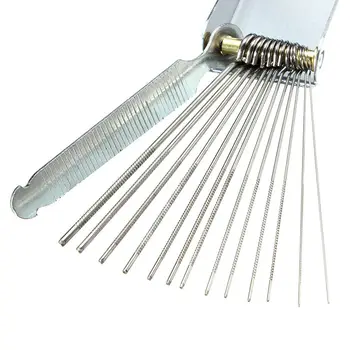 

Portable DIY Guitar Nut Repair Tools Luthier Tools Slotting File Saw Rods Slot Filing Set Luthier Replacement Accessory