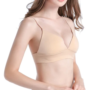 

Women Maternity Nursing Bra 2018 new Cotton Padded Stretch Solid Bra Underwear Clothing