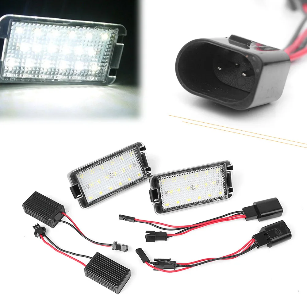 For Seat Arosa Cordoba Leon Toledo III Car LED license Number