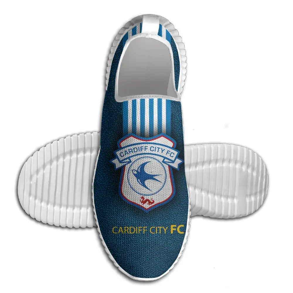 

Men's For Women's Cardiff City Comfort Sports outdoor Shoes Lightweight Breathable Sneaker Running Shoes for fans gift