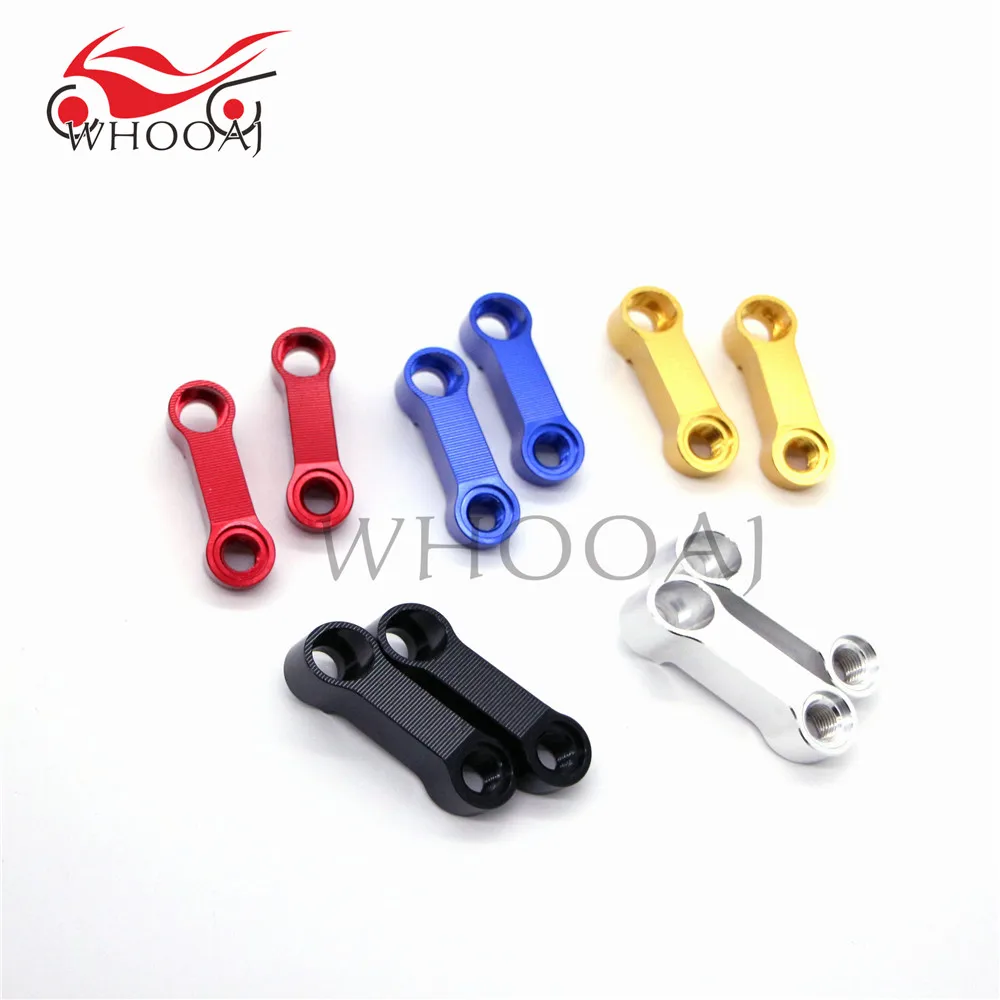 Motorcycle CNC Aluminum Rearview Mirrors Riser Extension Brackets Adapter For YAMAHA MT07 MT-09 MT03 MT-10 FZ07 FZ09 | Автомобили и