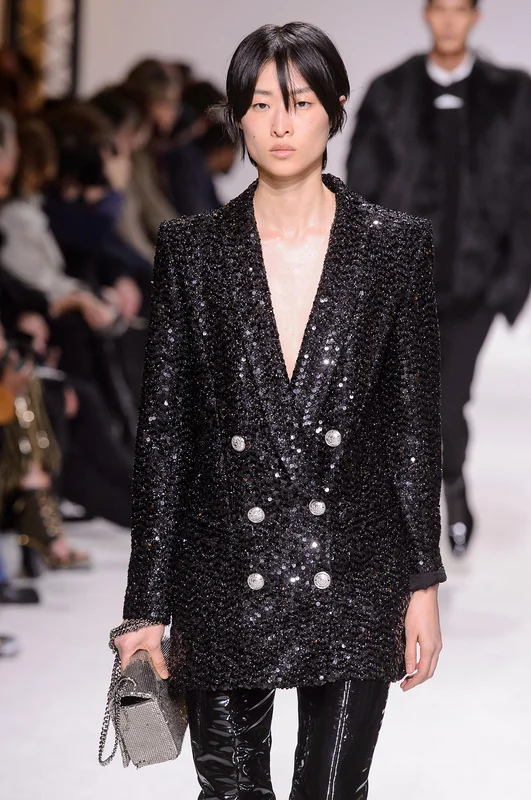 Женское Верхнее пальто высокого качества модное платье с длинным рукавом двубортная куртка сексуальные модные вечерние облегающие куртки