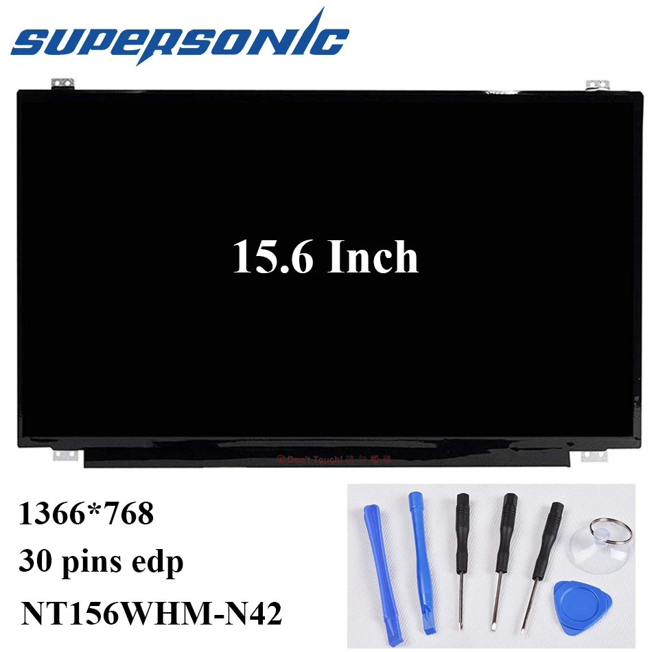 15 6 &quotтонкая панель ноутбука экран EDP 30 PIN 1366*768 Тетрадь ЖК дисплей запасные экраны