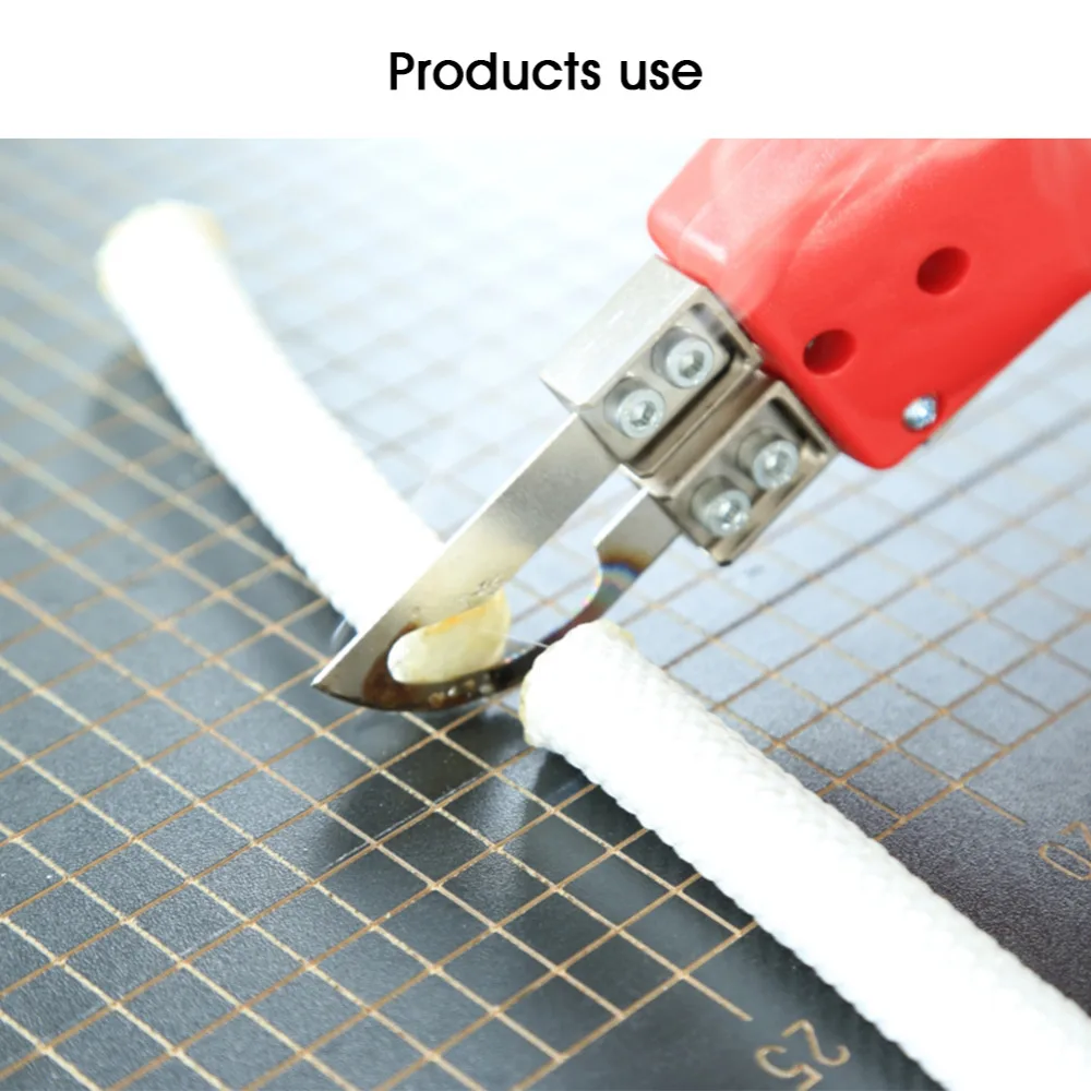Промышленный Универсальный электрический ножницы резак для Ткань Кожа Текстиль перезаряжаемые резиновая резка станки