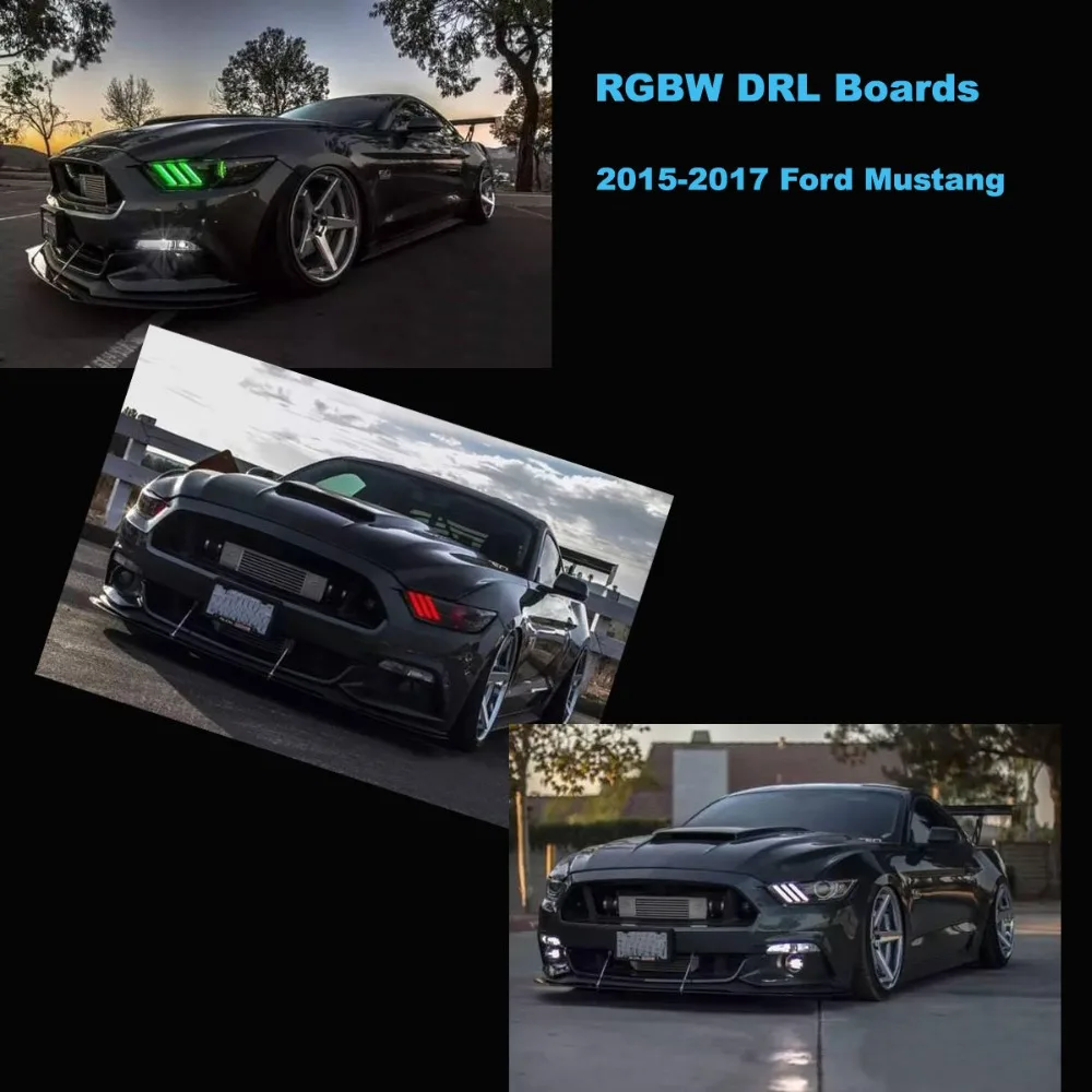 Ford Mustang RGBW DRL 0