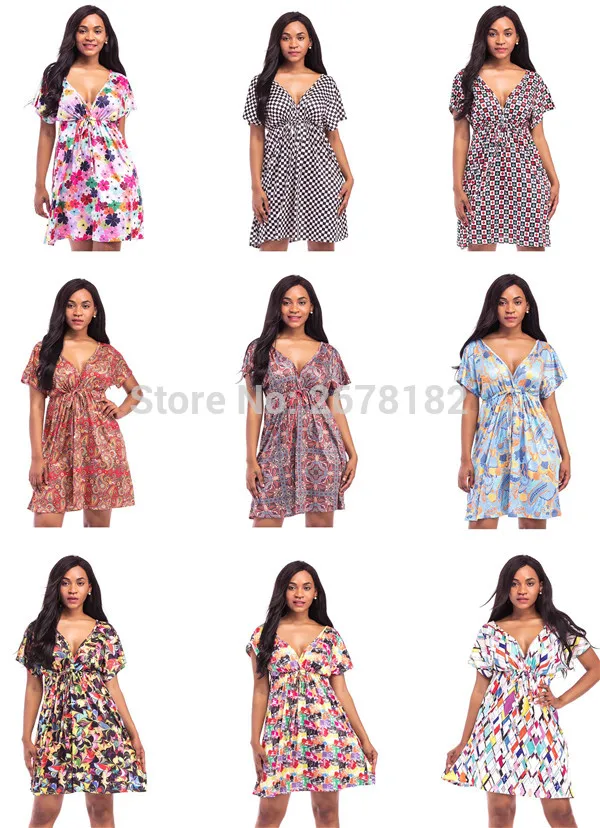 women cotton maxi dress628
