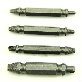 

WSFS Hot 4X Screw Extractor Drill Bits Guide Set Broken Bolt Remover Easy Out #1 #2 #3 #4