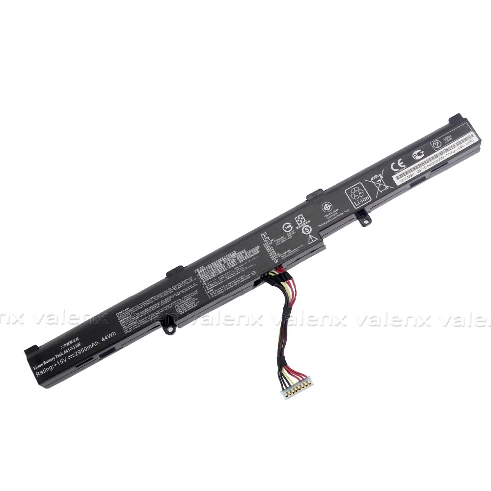 15V Аккумулятор для ноутбука ASUS A41-X550E A450J X450JF A450JF X550DP X550ZE R752 X550D R510D R510DP F550D F550DP F750L