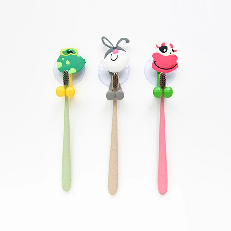 Baby Care Cute Cartoon Animal Shape Holder Sucker Suction Hooks Set Hanging Baby Kids Toothbrush Holder Bathroom Accessories Baby Care Cute Cartoon Animal Shape Holder Sucker Suction Hooks Set Hanging Baby Kids Toothbrush Holder Bathroom Accessories