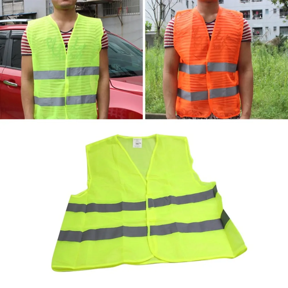 Новинка, хит, унисекс, светоотражающий жилет, XL, XXL, XXXL, рабочая одежда, высокая видимость, дневной и ночной бег Предупреждение ющий, Безопасный Жилет для взрослых