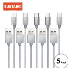 5pack Suantaiho USB C Cable for Huawei P20 10 Mate 10 9 pro lite 3A Fast Charger Data Cable for xiaomi mi9 Samsung S8 S9 LG G5 5pack Suantaiho USB C Cable for Huawei P20 10 Mate 10 9 pro lite 3A Fast Charger Data Cable for xiaomi mi9 Samsung S8 S9 LG G5