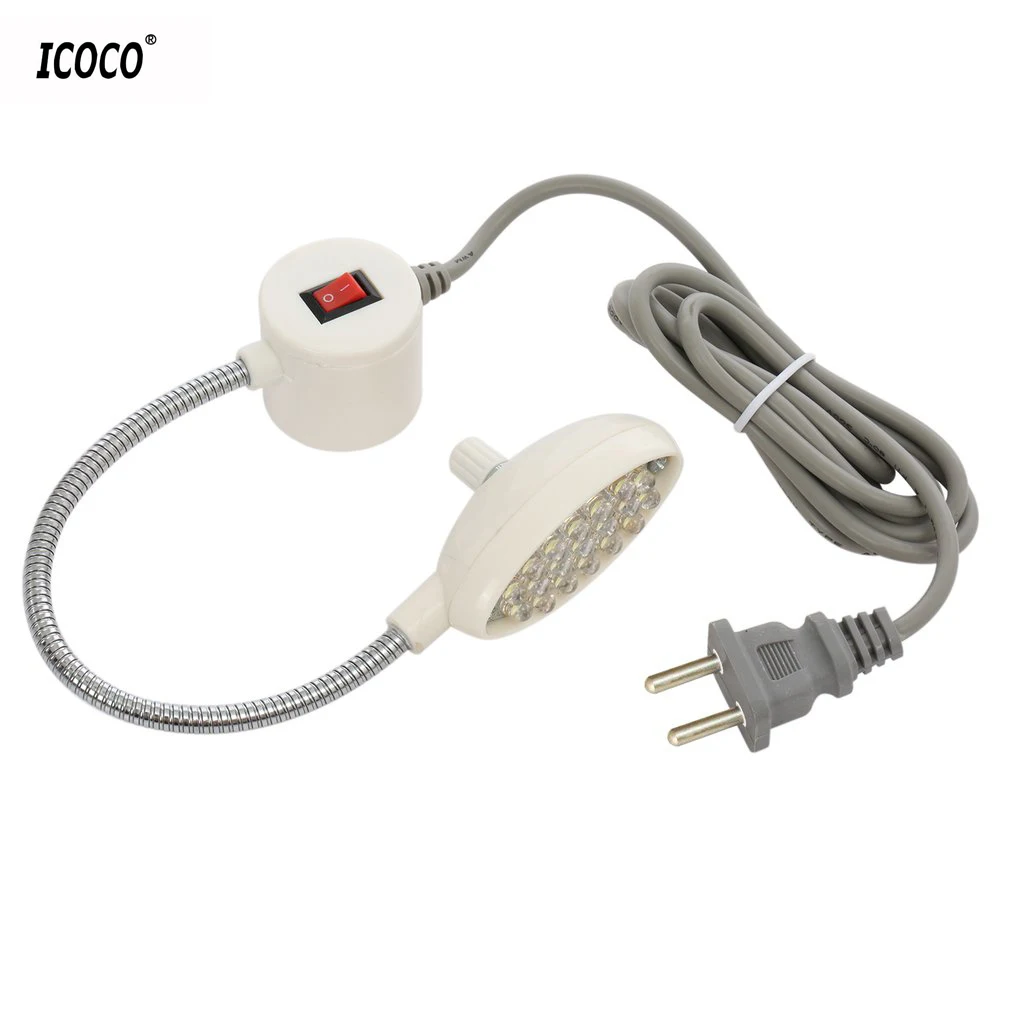 

ICOCO 19 LEDs Sewing Machine Lights LED Lamp Work Lights Energy-Saving Lamps With Magnets Mount Light Luminaire Adjustable