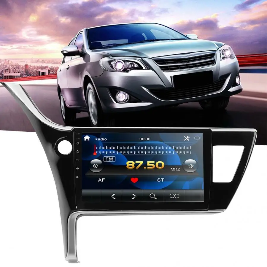 Sale Car Multimedia Player 10.1inch Car MP5 Player GPS With GPS Navigation Fit for Corolla EX 2017 2018 2019 (2+16) tauto accessorie 1