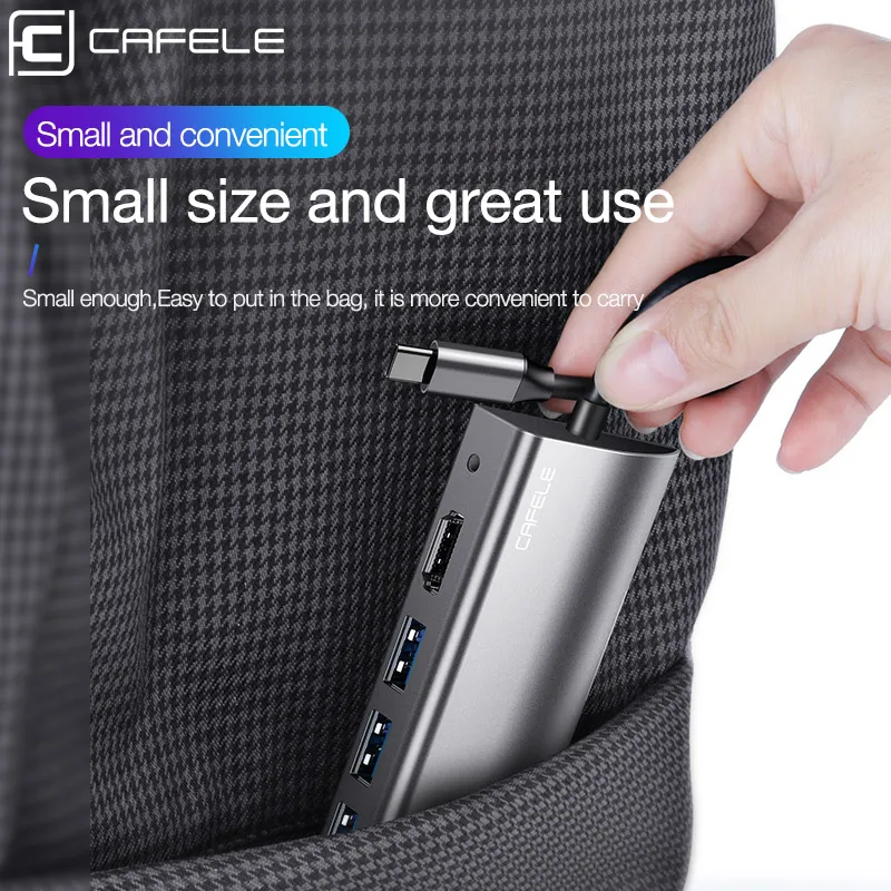 Cafele 9 в 1 Тип C концентратор к USB 3 0 HDMI Мульти адаптер для Macbook Pro Huawei Mate 10 20 pro сплиттер