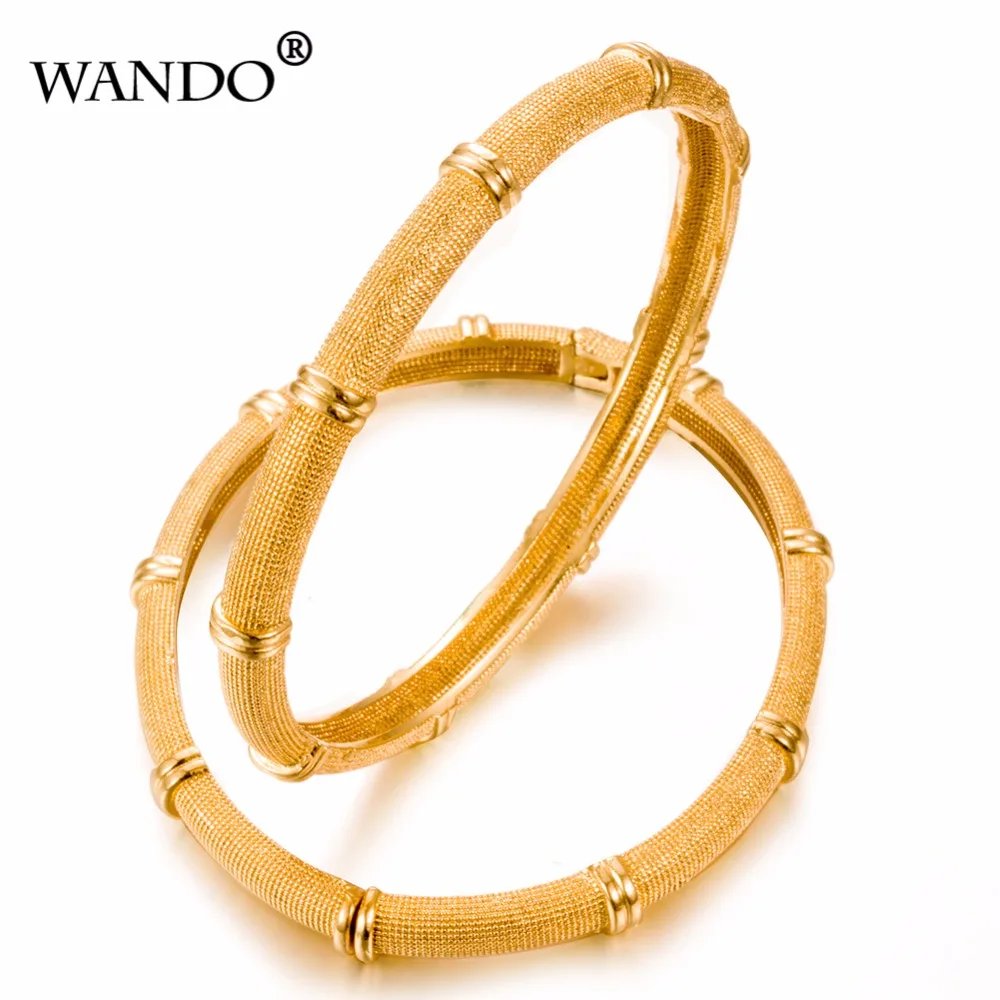 Wando 1 шт. золотой цвет браслет для женщин Дубай Ближний Восток браслет Африканский/арабский/Эфиопский Ювелирные изделия Подарки b15