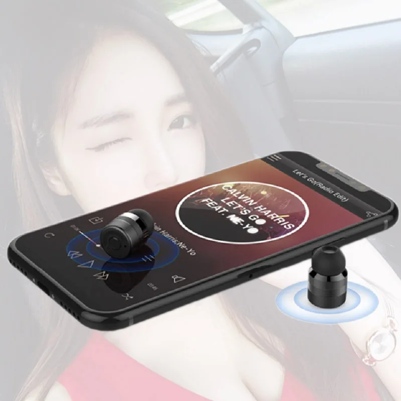 

Portable Earphones Bluetooth TWS 5.0 Wireless Bluetooth Earphone With Charging Case 2000 mAh For Android Stereo Sound With Mic