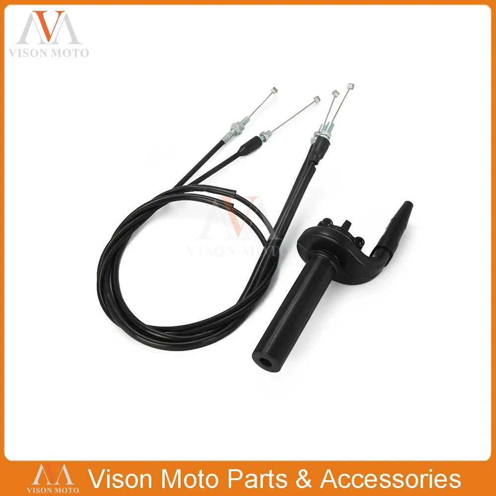 Черный FCR Twister дроссельной заслонки Pull Push кабели для KTM SX F250 XCW250 SXF450 SXF520 RFS 450 525 4