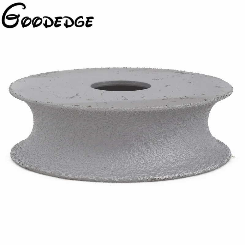 

3" inch Diamond Grinding Wheel BRAZED Grit 60 Width 20mm Concave Arc Stone Tools