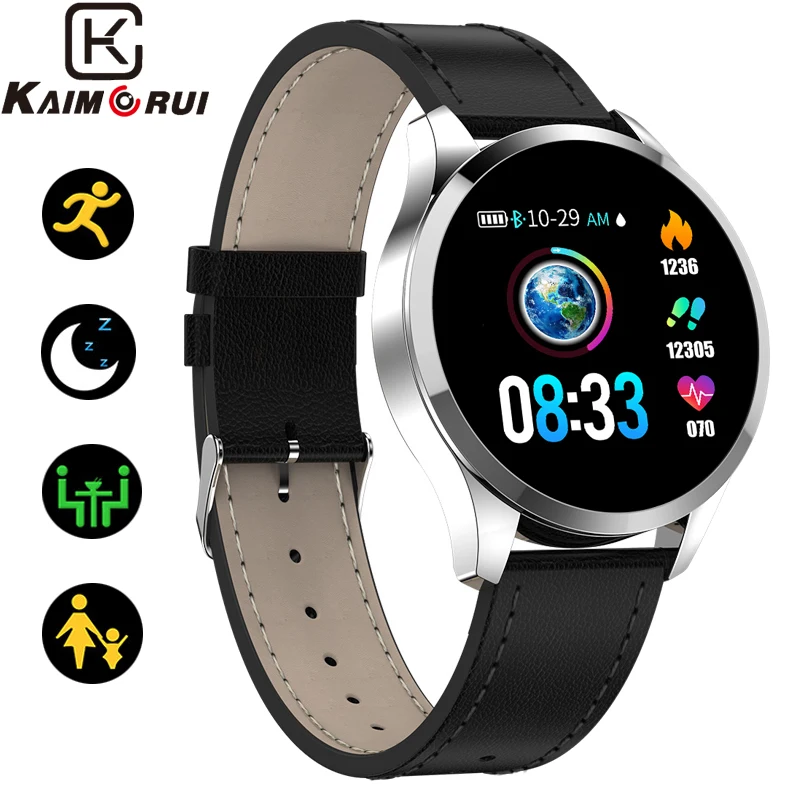 

Smart Fitness Tracker Men Heart Rate Monitor Smart Watch Women Bluetooth Stainless Wristband for Android and IOS Phone Bracelet