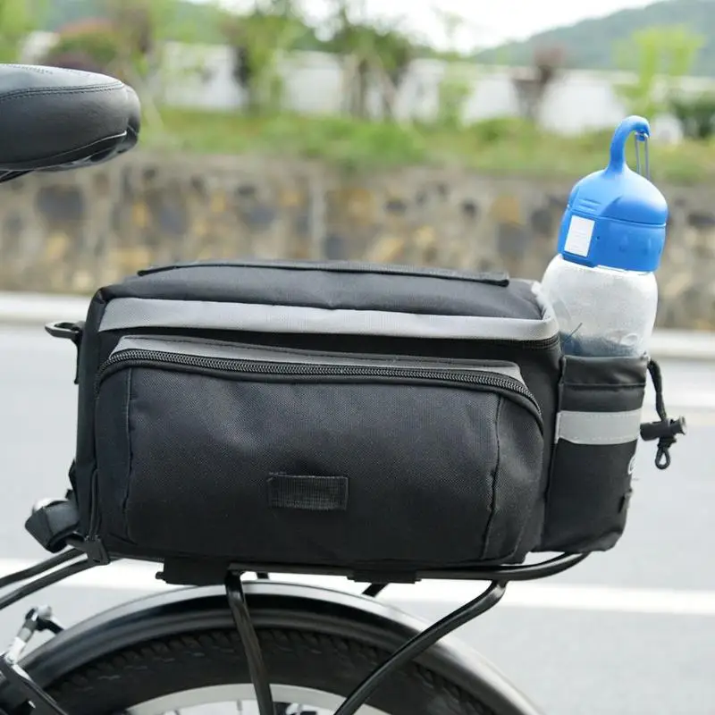Переносная 13л велосипедная сумка, велосипедная сумка на заднее сиденье, багажник, полка, мешок Pannier, сумка через плечо, велосипедные сумки и сумки
