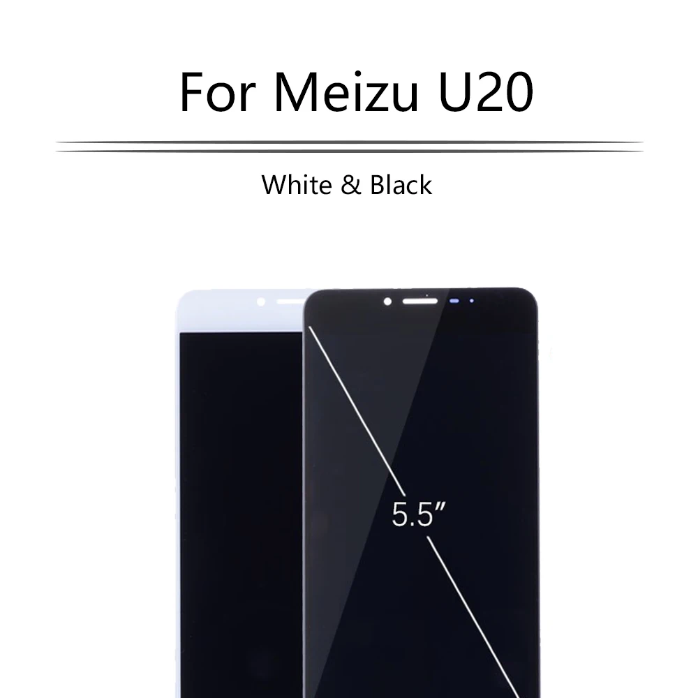 5 &quotОригинальный ЖК дисплей для Meizu U20 сенсорный экран с рамкой дигитайзер в сборе