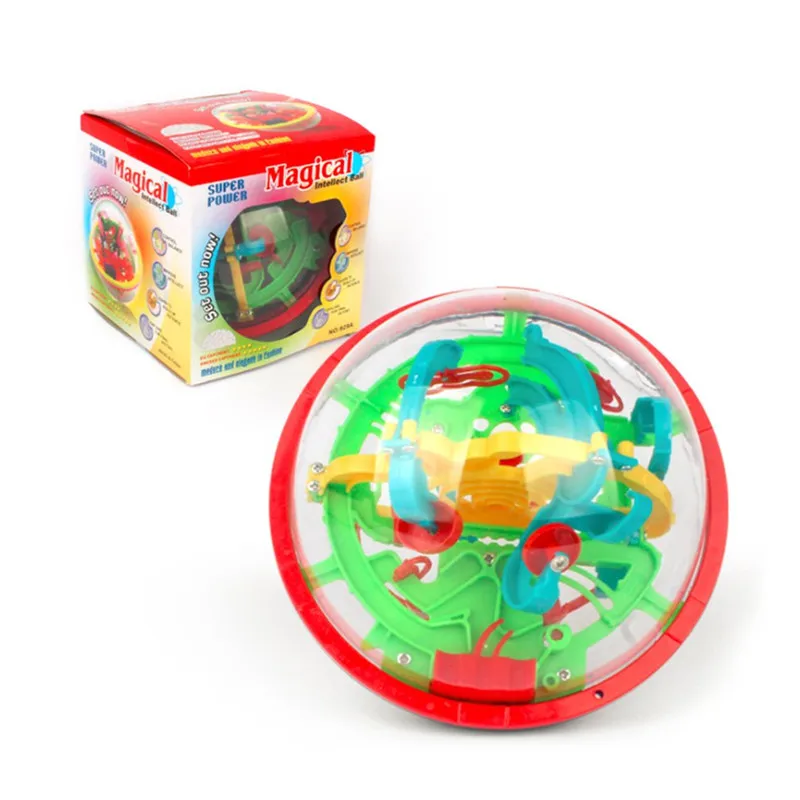 3D plastic magic ball children balance logic ability training toys puzzle magic toys children gifts