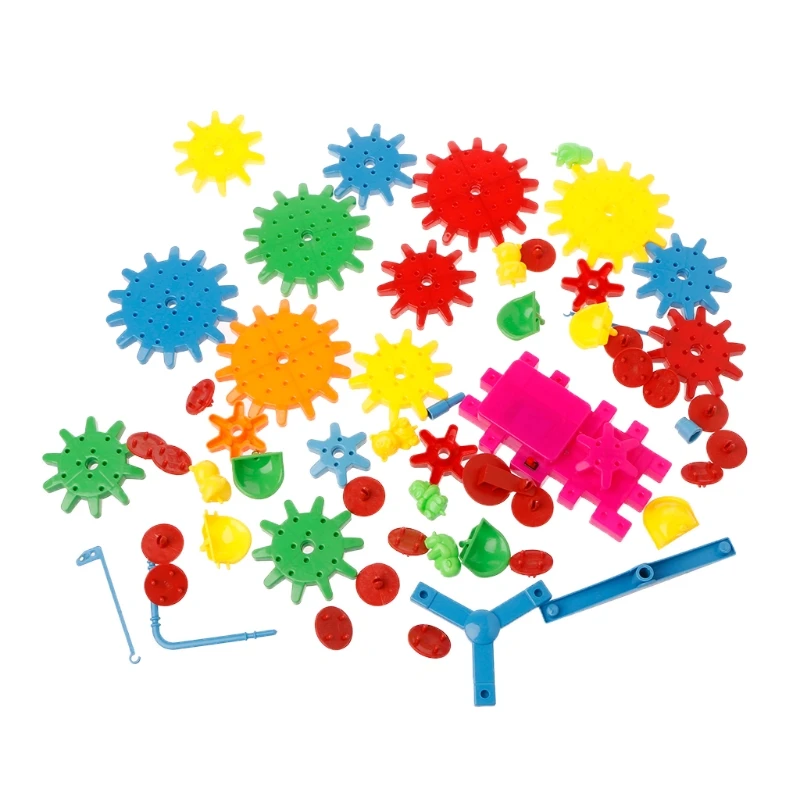 

81Pcs Electric Gears 3D Puzzle Building Kits DIY Bricks Kid Children Toy Educational Toy