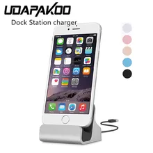 Док-станция для зарядки и синхронизации данных, док-станция для зарядки, настольная подставка и usb-кабель для iphone 6, 6s, 7 plus, X, XS, Max, 5, 5S, смартфона