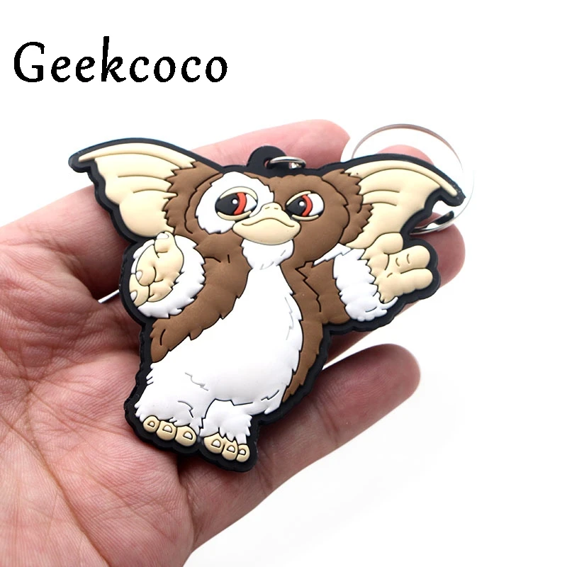 Gremlins мультфильм GIZMO персонализированный брелок для ключей автомобиля брелок для женщин сумка брелок для Патри подарок пара ювелирных изделий подарок J0360