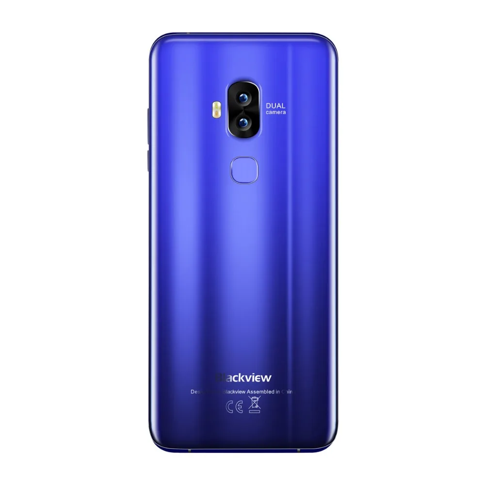 Blackview S8 четыре камеры 18:9 смартфон 4 ГБ ОЗУ 64 Гб ПЗУ 5,7 дюймов MT6750T Восьмиядерный 1440*720 4G LTE отпечаток пальца OTG Мобильный телефон