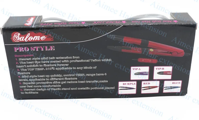 LOOF Mini 1pcs in EU/AU/UK plug Multi-function fusion hair connector MELTING tools for keratin hair