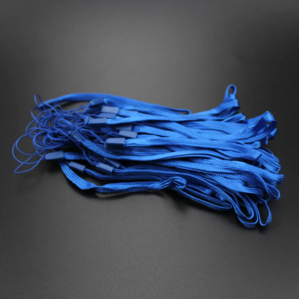 Set of 50 Versatile Lanyards - Secure Strap for ID Cards, Badges, Keys, and More