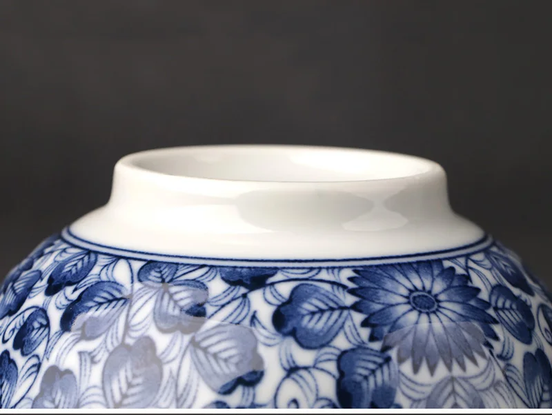 6 дюймов ручная роспись Винтаж синий и белая фарфоровая посуда японский Стиль Керамика для супа лапши чаша фруктовый салат большой чаши