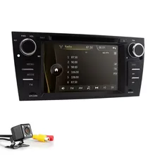 Capacitivo Dello Schermo di Tocco di Lettore DVD Dell’automobile Per BMW E90 E91 E92 E93 3 Serie Radio Video iPone 5 6 GPS sistema di navigazione BT SWC DAB +
