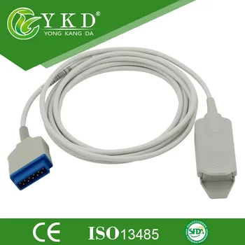 

GE Marquette spo2 sensor, adult finger clip , Oximax module ,TPU material, 11 pins