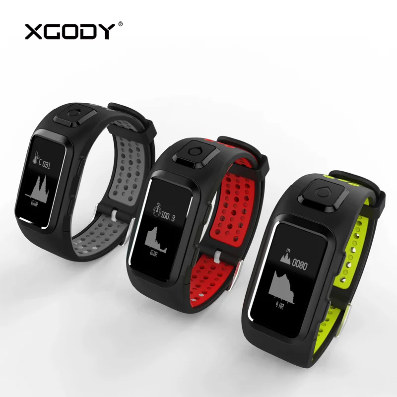 

In Stock XGODY DB10 Sports Bracelet Fitness Tracker for iOS Android Pedometer Heart Rate Monitor Smart Band Wristband Waterproof