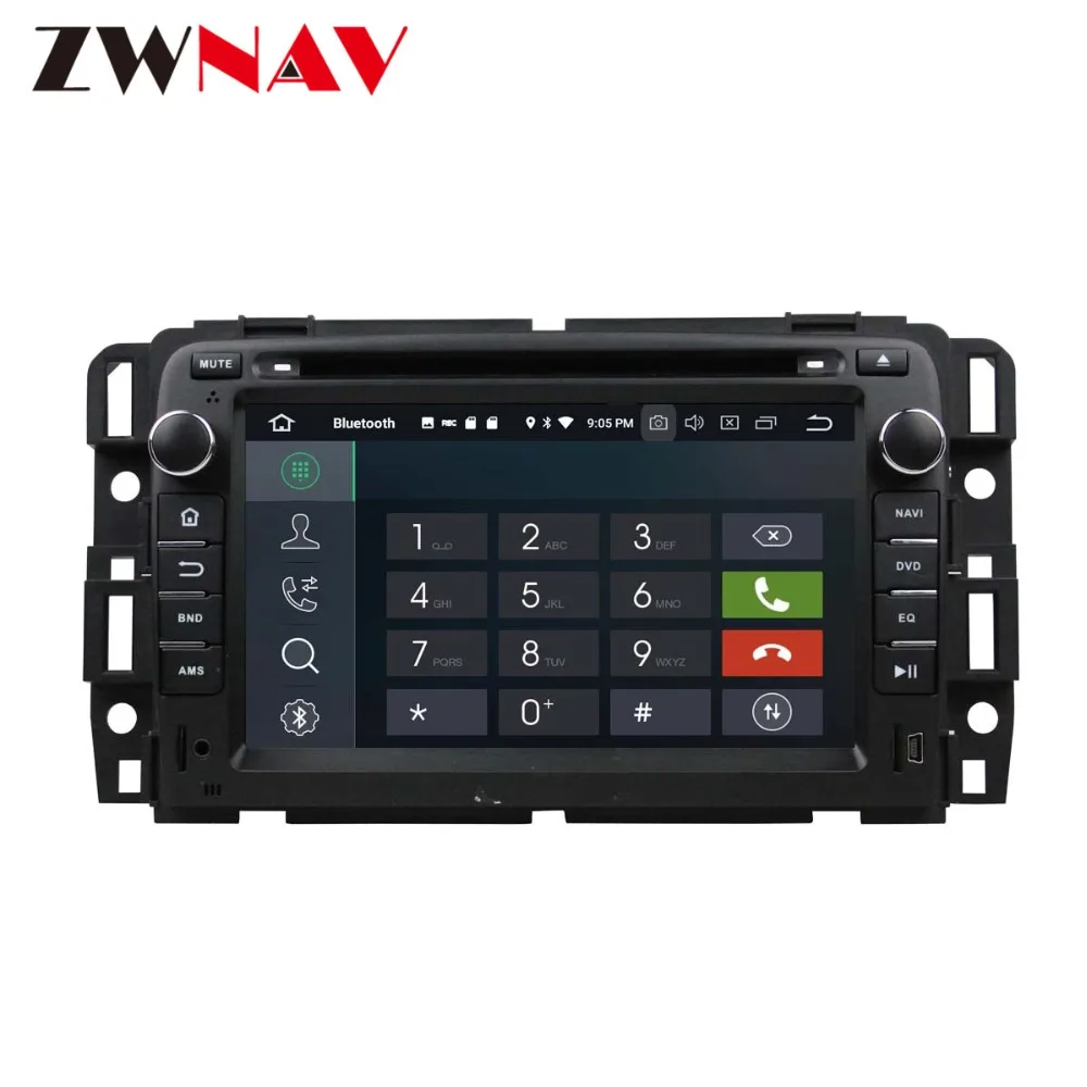 Flash Deal Android 8 4+32G Car DVD Player GPS navigation For GMC Yukon/Tahoe 2007-2012 head unit multimedia player tape recorder 1