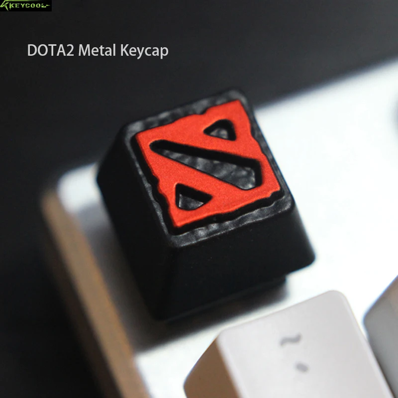 

Mechanical Keyboard Metal Keycap Zinc Aluminum Cap Button Tribe Customization Keycaps For Warcraft Blizzard Game And DOTA2